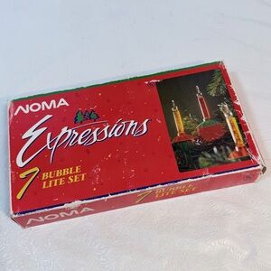 READ DETAILS - vtg NOMA Expressions Bubble Lite Set
